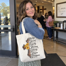 God Says You Are Tote Bag, view 2