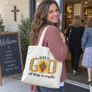 With God All Things Are Possible Tote Bag, view 2