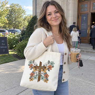 Faith Cross Tote Bag, photo 2
