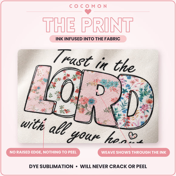 Trust in the Lord with All Your Heart Tote Bag, photo 5