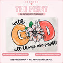 With God All Things Are Possible Tote Bag, photo 5