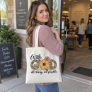 With God All Things Are Possible Tote Bag, photo 2