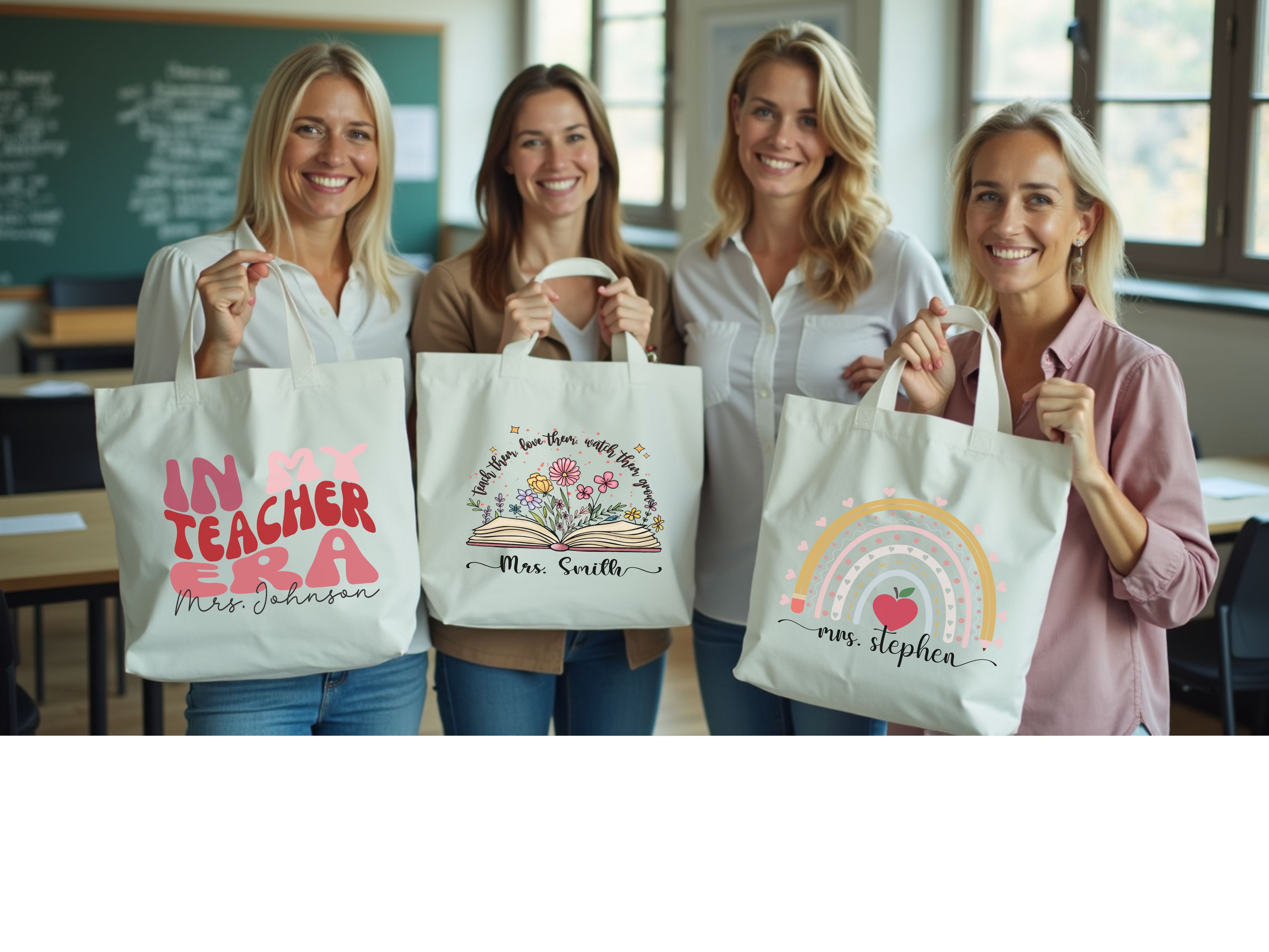 Teacher Appreciation totes