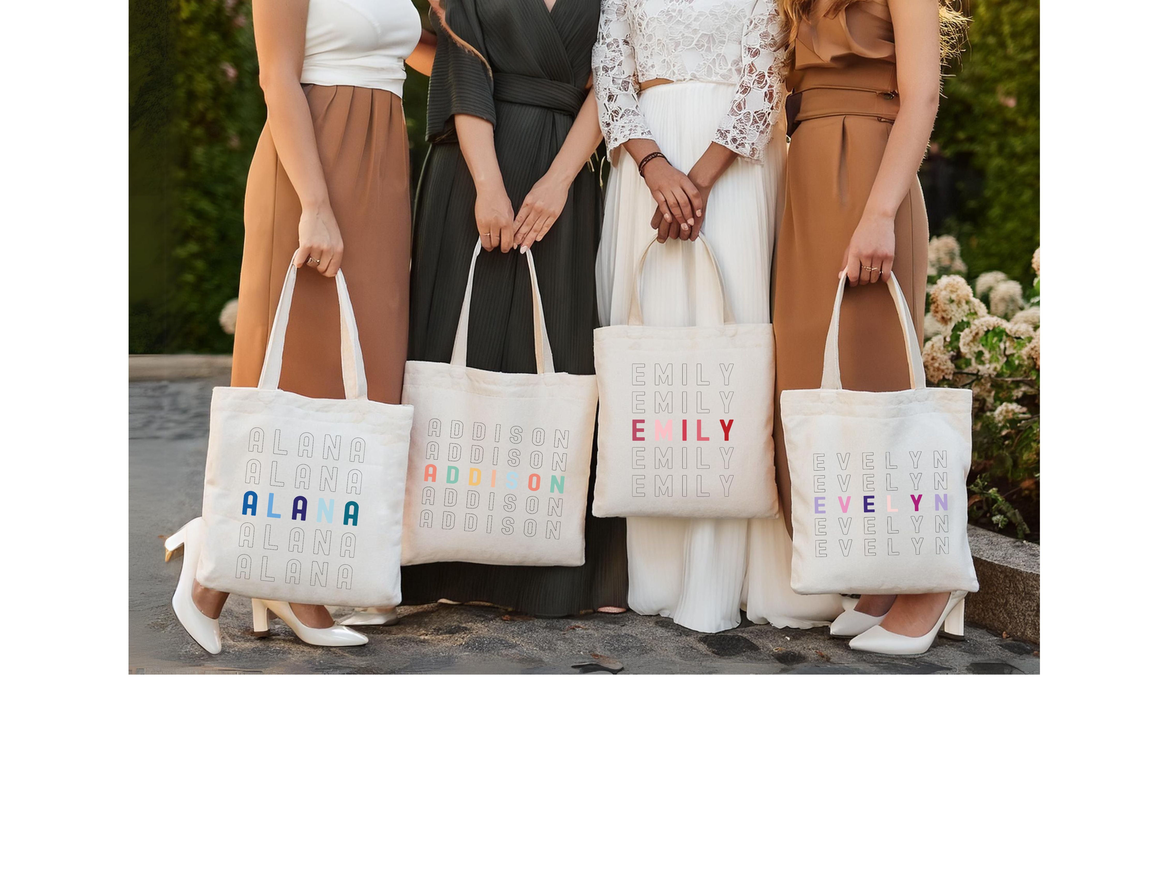 Custom Name Totes