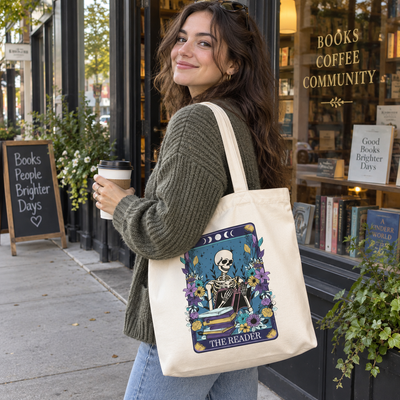 Book Lover Tote Bag — Book Lover Gift (013) - 0