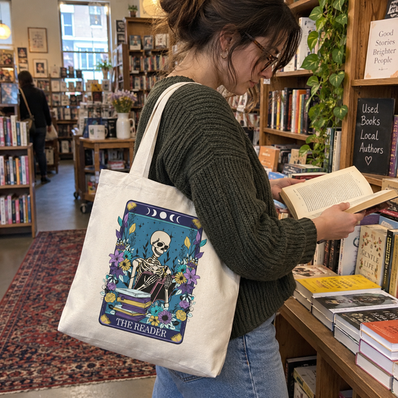The Reader Tarot Card Tote Bag, view 3