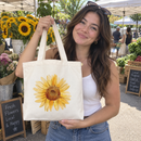 Watercolor Sunflower Tote Bag, photo 2