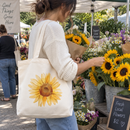 Watercolor Sunflower Tote Bag, photo 4