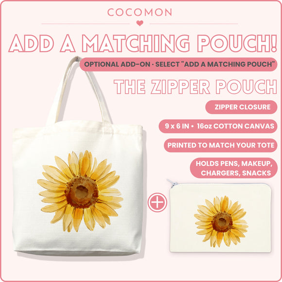 Watercolor Sunflower Tote Bag, photo 6