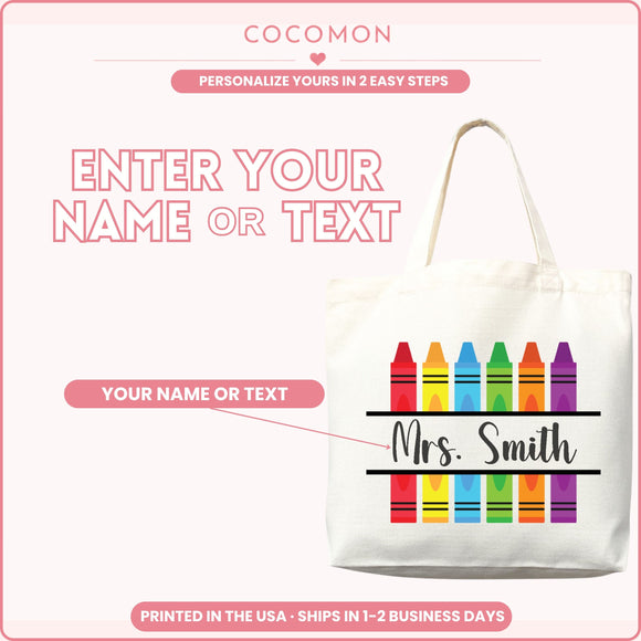 Personalized Teacher Tote Bag, photo 5