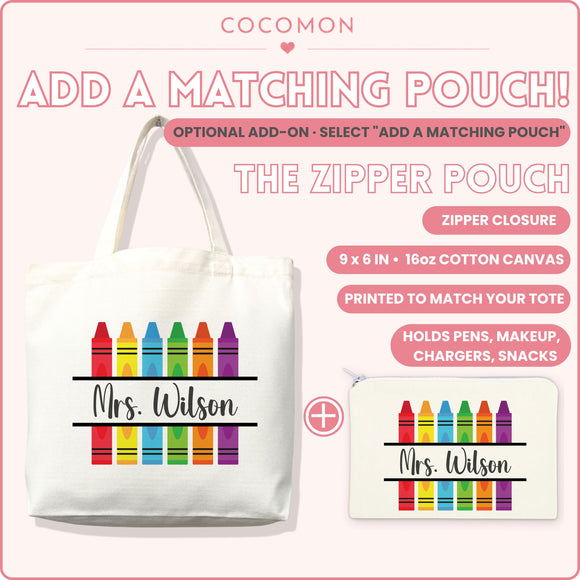 Personalized Teacher Tote Bag, photo 7