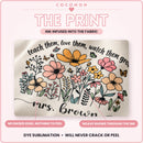 Personalized Wildflower Teacher Tote Bag, photo 7