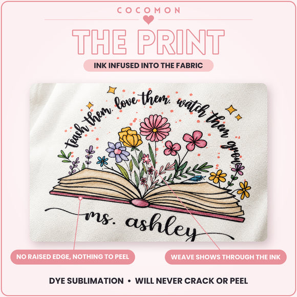 Personalized Teacher Tote Bag, view 7