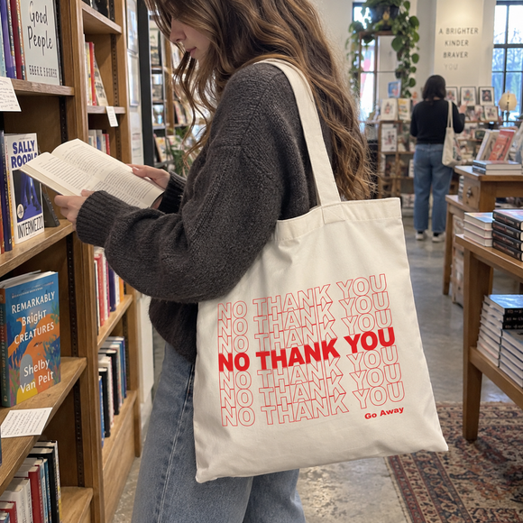 No Thank You Tote Bag, photo 3