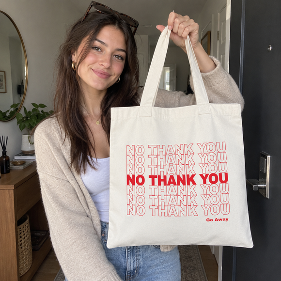 No Thank You Tote Bag, photo 4