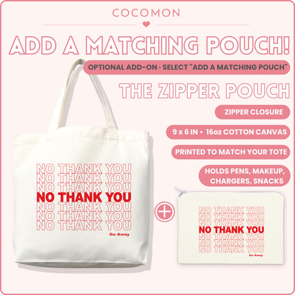 No Thank You Tote Bag, photo 6