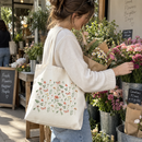 Wildflower Butterfly Pattern Tote Bag, photo 4