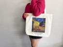 Van Gogh Tote Bag, Artsy Tote Bag, Art Tote Bag, Van Gogh Bag, Aesthetic Bag, Shoulder Bag,Van Gogh Tote,Van Gogh Gift,Cafe Terrace at Night