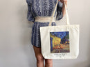 Van Gogh Tote Bag, Artsy Tote Bag, Art Tote Bag, Van Gogh Bag, Aesthetic Bag, Shoulder Bag,Van Gogh Tote,Van Gogh Gift,Cafe Terrace at Night