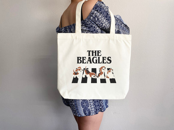 The Beagles Bag, Cute Gift for dog mom, Puppy Bag, Puppy Tote Bag, Cute Tote Bag, Dog Bag, Dog Mom Tote Bag, Dog Lover Gift,Gift for Dog Mom