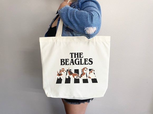 The Beagles Bag, Cute Gift for dog mom, Puppy Bag, Puppy Tote Bag, Cute Tote Bag, Dog Bag, Dog Mom Tote Bag, Dog Lover Gift,Gift for Dog Mom
