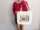 Booktrovert Tote Bag, Book Lovers Tote, Gift for Book Lover, Gift For Bookworms, Gift For Teachers, Readers' Tote,Library Tote,aesthetic bag