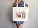 Book Lovers Tote Bag, Book Lovers Tote, Gift for Book Lover, Gift For Bookworms, Gift For Teachers, Readers' Tote,Library Tote,Aesthetic Bag