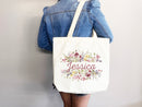 Personalized Tote Bag Bachelorette Gift Bridal Shower Bridal Party Bag Wedding Tote Bag Bridesmaid Gift Personalized Canvas Bag Gift for Mom