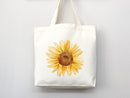 Sunflower Tote Bag flower tote bag canvas tote bag eco friendly bag aesthetic tote butterfly bag floral tote bag gift plant lover flower bag