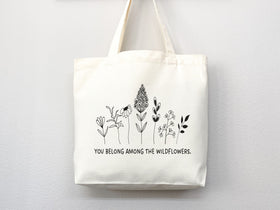 Wildflower Tote Bag — Gift (001)