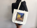 Van Gogh Tote Bag, Artsy Tote Bag, Art Tote Bag, Van Gogh Bag, Aesthetic Bag, Shoulder Bag,Van Gogh Tote,Van Gogh Gift,Cafe Terrace at Night