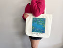 Monet Tote Bag, Artsy Tote Bag, Art Tote Bag, Artsy Tote, Monet Bag, Aesthetic Bag, Shoulder Bag, Monet Tote, Monet Gift, Monet Waterlilies