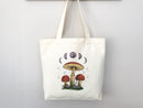 Mushroom Tote bag Celestial bag cottagecore bag canvas bag aesthetic tote mushroom gift cute tote bag fairycore nature lover gift moon gift