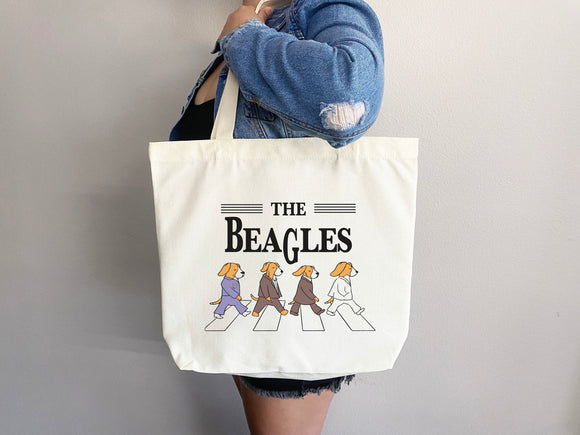 The Beagles Bag, Cute Gift for dog mom, Puppy Bag, Puppy Tote Bag, Cute Tote Bag, Dog Bag, Dog Mom Tote Bag, Dog Lover Gift,Gift for Dog Mom