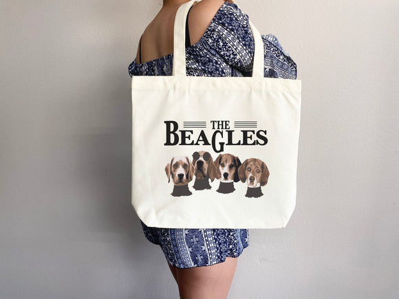 The Beagles Bag, Cute Gift for dog mom, Puppy Bag, Puppy Tote Bag, Cute Tote Bag, Dog Bag, Dog Mom Tote Bag, Dog Lover Gift,Gift for Dog Mom