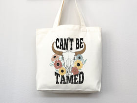 Cowskull Tote Bag — Western Gift (007)