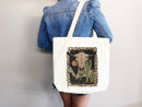 Vintage Canvas Tote Everyday Tote Eco Friendly Bag Aesthetic Tote Shopper Bag Reusable Grocery Bag Cute Tote Bag Southern Gift Country Lover