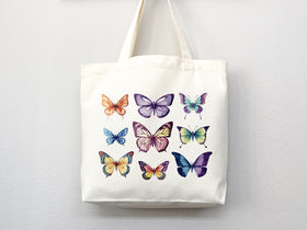 Butterfly Tote Bag — Animal Lover Gift (003)