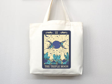 Celestial Canvas Tote Bag Moon Lover Star Gift Everyday Tote Eco Friendly Bag Aesthetic Tote Shopper Bag Reusable Grocery Bag Cute Tote Bag