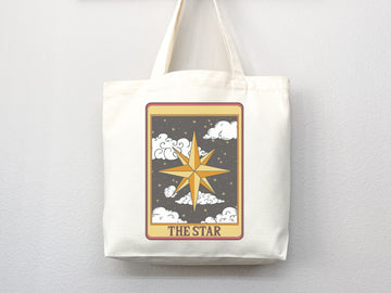 Celestial Canvas Tote Bag Moon Lover Star Gift Everyday Tote Eco Friendly Bag Aesthetic Tote Shopper Bag Reusable Grocery Bag Cute Tote Bag