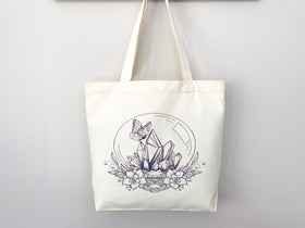 Celestial Canvas Tote Bag Moon Lover Star Gift Everyday Tote Eco Friendly Bag Aesthetic Tote Shopper Bag Reusable Grocery Bag Cute Tote Bag
