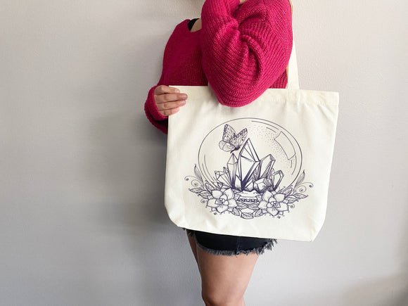 Celestial Canvas Tote Bag Moon Lover Star Gift Everyday Tote Eco Friendly Bag Aesthetic Tote Shopper Bag Reusable Grocery Bag Cute Tote Bag