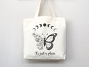 Celestial Canvas Tote Butterfly Bag Moon Lover Star Gift Everyday Tote Eco Friendly Bag Aesthetic Tote Shopper Bag Reusable Grocery Cute Bag