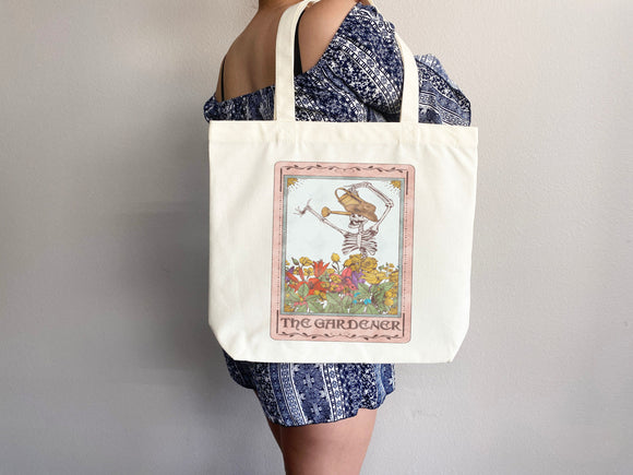Funny Canvas Tote Bag Gift for Gardener Tote Bag Everyday Tote Eco Friendly Bag Aesthetic Bag Shopper Bag Reusable Grocery Bag Cute Tote Bag