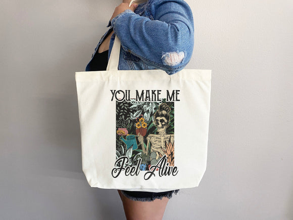 Funny Canvas Tote Bag Gift for Gardener Tote Bag Everyday Tote Eco Friendly Bag Aesthetic Bag Shopper Bag Reusable Grocery Bag Cute Tote Bag