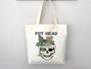 Funny Canvas Tote Gift for Gardener Flower Tote Bag Everyday Tote Eco Friendly Bag Aesthetic Bag Shopper Bag Reusable Grocery Bag Cute Tote