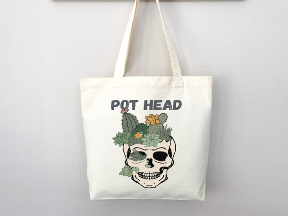 Funny Canvas Tote Gift for Gardener Flower Tote Bag Everyday Tote Eco Friendly Bag Aesthetic Bag Shopper Bag Reusable Grocery Bag Cute Tote