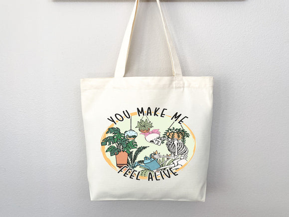 Funny Canvas Tote Bag Gift for Gardener Tote Bag Everyday Tote Eco Friendly Bag Aesthetic Bag Shopper Bag Reusable Grocery Bag Cute Tote Bag