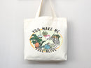 Funny Canvas Tote Bag Gift for Gardener Tote Bag Everyday Tote Eco Friendly Bag Aesthetic Bag Shopper Bag Reusable Grocery Bag Cute Tote Bag