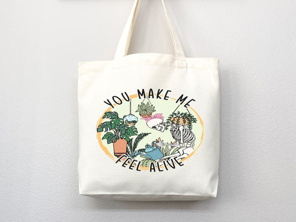 Funny Canvas Tote Bag Gift for Gardener Tote Bag Everyday Tote Eco Friendly Bag Aesthetic Bag Shopper Bag Reusable Grocery Bag Cute Tote Bag
